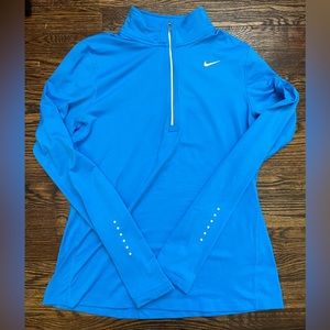 NIKE running quarter zip